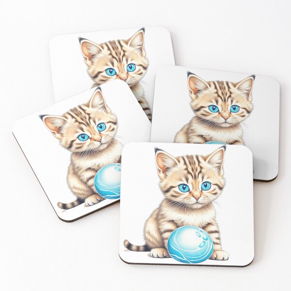 Item preview, Cute Kitten designed and sold by Khihi.