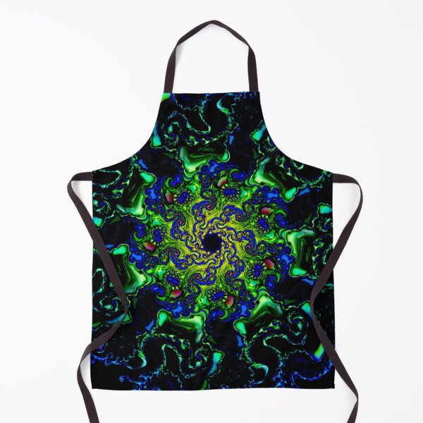 Item preview, Fractaline Colour Mandala Art In Blue designed and sold by kernowerno.