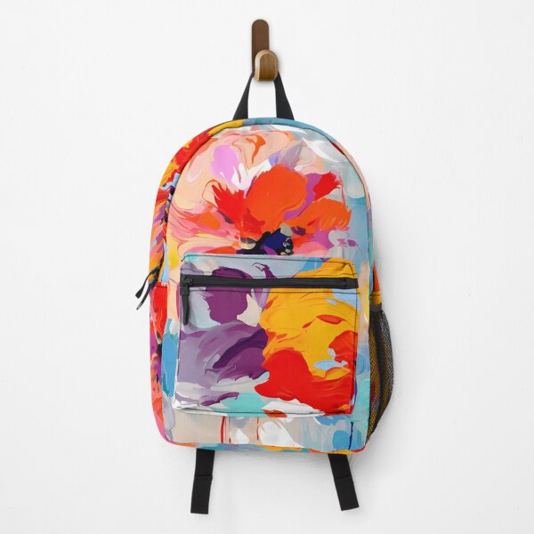 Item preview, Artistic vivid colours abstract oil painting flower 08 designed and sold by UnaWu533.