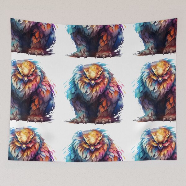 Item preview, Fantasy Owlbear of the Feywilds designed and sold by SchorlCraft.