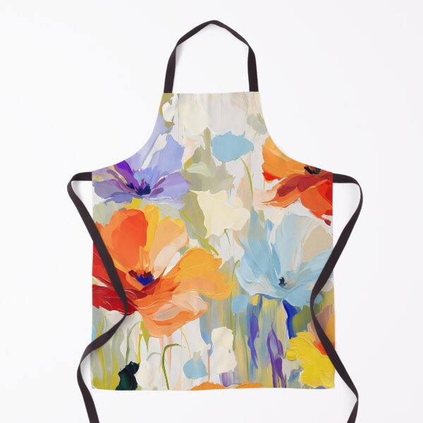 Item preview, Artistic vivid colours abstract oil painting flower 10 designed and sold by UnaWu533.