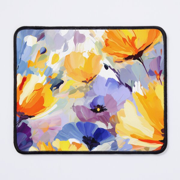 Item preview, Artistic vivid colours abstract oil painting flower 12 designed and sold by UnaWu533.