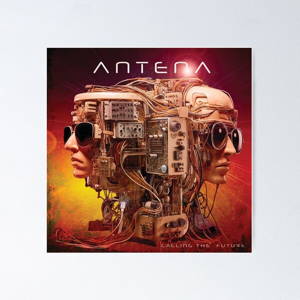 Item preview, antena album cover designed and sold by pylondesign.
