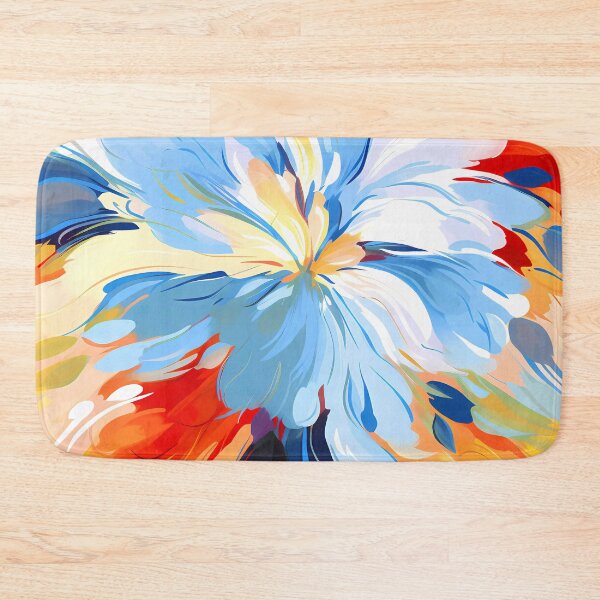 Item preview, Artistic vivid colours abstract oil painting flower designed and sold by UnaWu533.