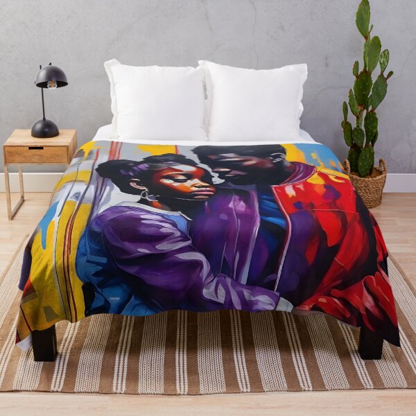 Item preview, Best selling Couple in Love wall art painting print home decor Tapestry gift designed and sold by Sector7Artistry.