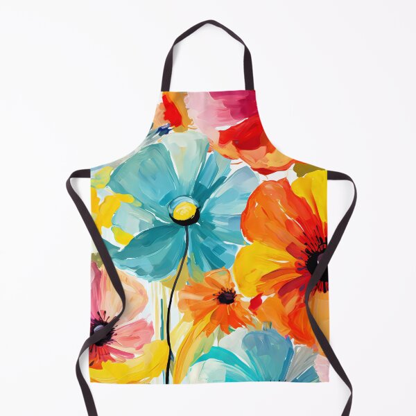 Item preview, Artistic vivid colours abstract oil painting flower 16 designed and sold by UnaWu533.