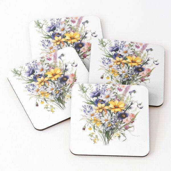 Item preview, Bouquet Wild Flowers Botanical Flower Nature designed and sold by ArtFromBeyond.