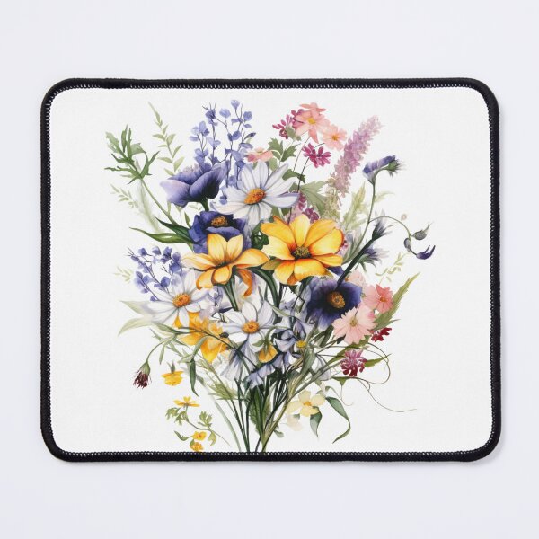 Item preview, Bouquet Wild Flowers Botanical Flower Nature designed and sold by ArtFromBeyond.