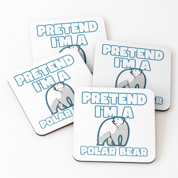 Item preview, Pretend I'm A  Polar Bear Funny Halloween Costume designed and sold by ThreadmyCanvas.