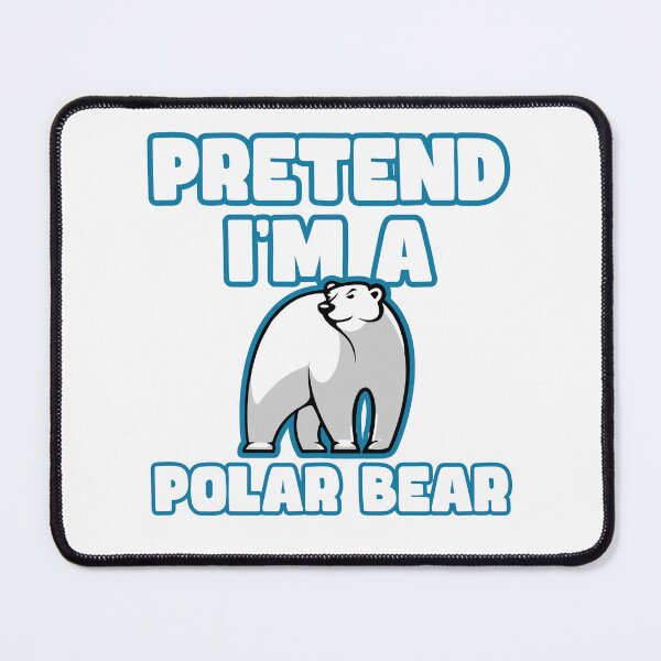 Item preview, Pretend I'm A  Polar Bear Funny Halloween Costume designed and sold by ThreadmyCanvas.