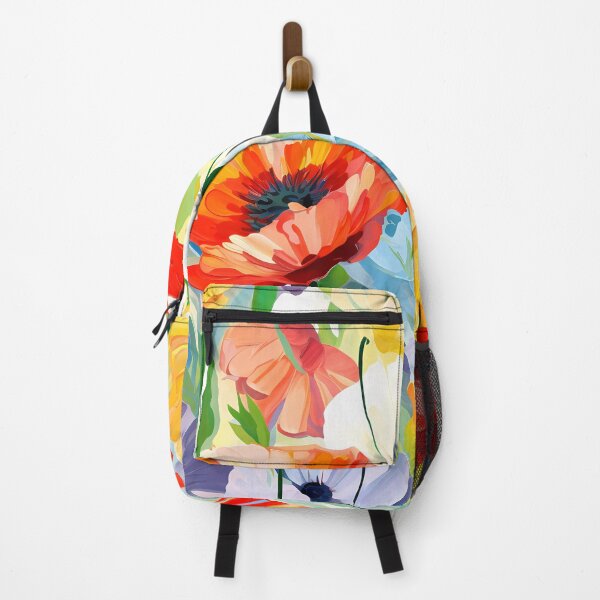 Item preview, Artistic vivid colours abstract oil painting flower 18 designed and sold by UnaWu533.