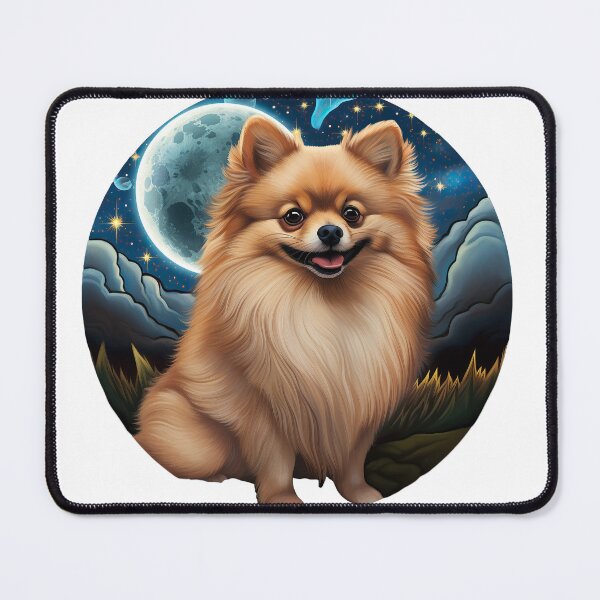 Item preview, Pomeranian by moonlight designed and sold by kentHdesigns.