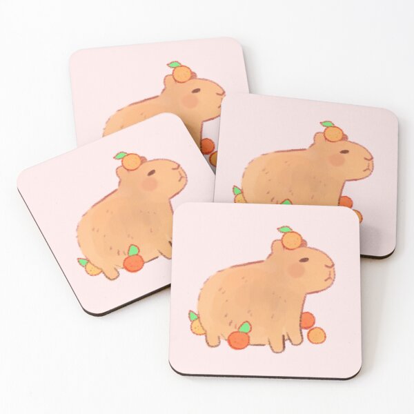 Item preview, Capybara and oranges  designed and sold by Mayarart.