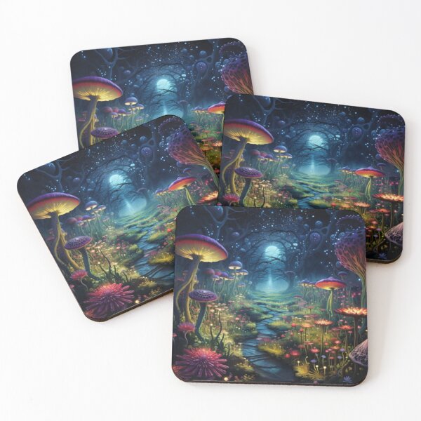 Item preview, Night space magic garden designed and sold by Superann8.
