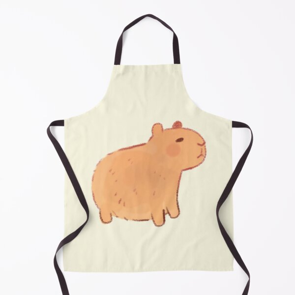 Item preview, Capybara illustration designed and sold by Mayarart.