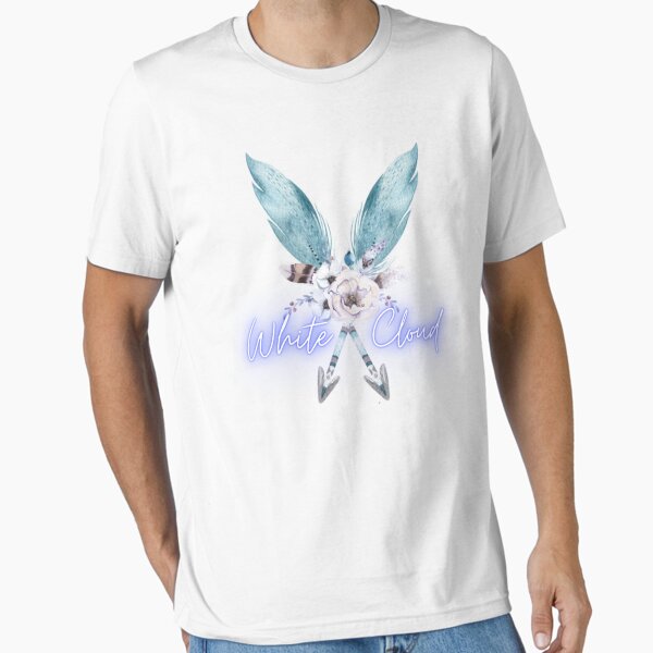 White Cloud Feather Arrow Essential T-Shirt