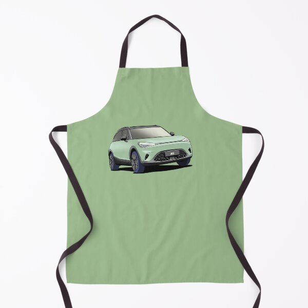 Item preview, Smart Hashtag One #1 Electric car in green designed and sold by Webazoot Industries - Car Art.
