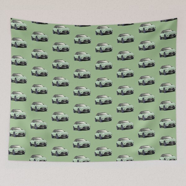 Item preview, Smart Hashtag One #1 Electric car in green designed and sold by Webazoot Industries - Car Art.
