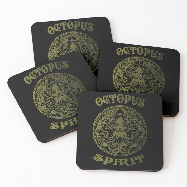 Item preview, Octopus Spirit - Olive designed and sold by Soulemotion.