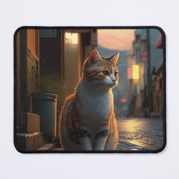 Item preview, Urban Feline Wanderer designed and sold by InkDazzle.