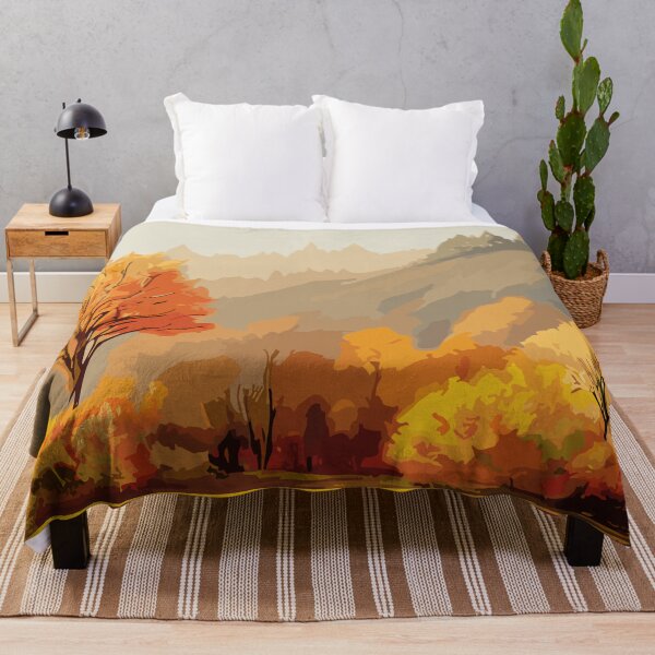 Item preview, Lost in Autumns Splendor: Journeying Through Yellow & Orange Hues designed and sold by EmeraldeaArt.