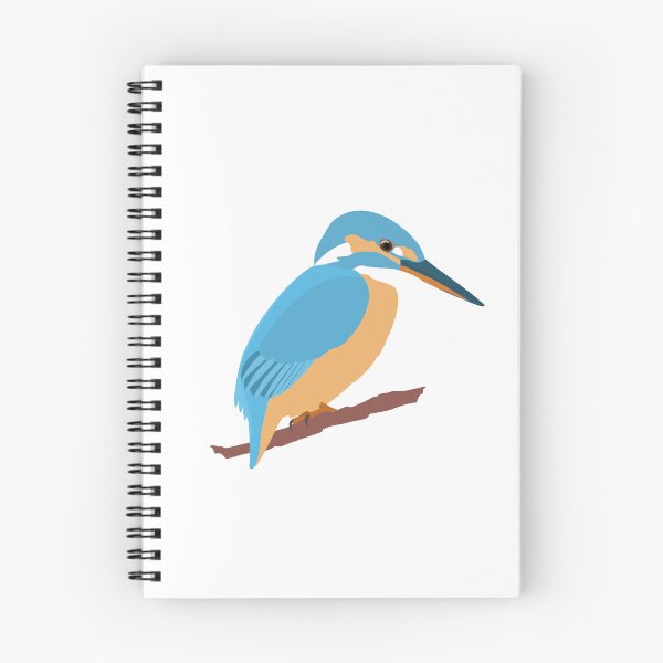 Item preview, Kingfisher - Graphic Bird Art designed and sold by artmanship.