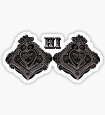 Wrought Heart Hi Sticker