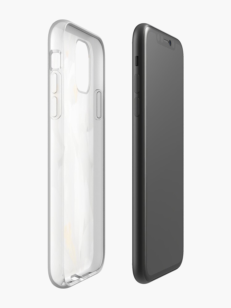 Alternate view of white and gold iPhone Case & Cover