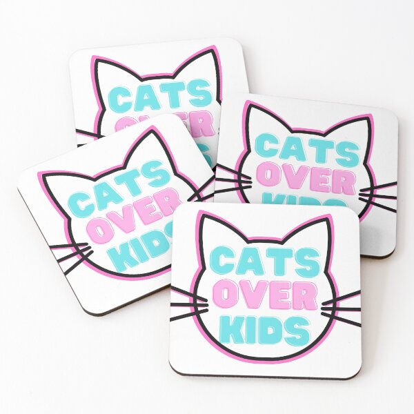 Item preview, Cats over kids designed and sold by Neon Noise.