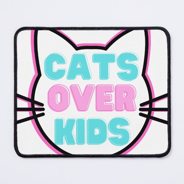 Item preview, Cats over kids designed and sold by Neon Noise.
