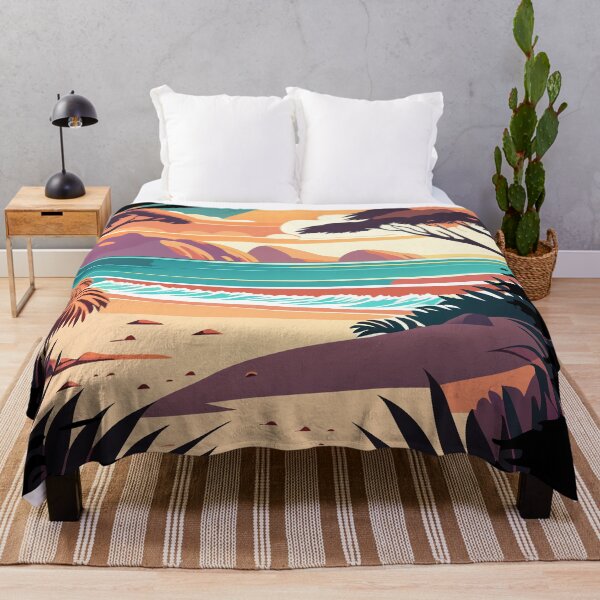 Item preview, Colorful sunny beach designed and sold by Une Affaire de Filles.