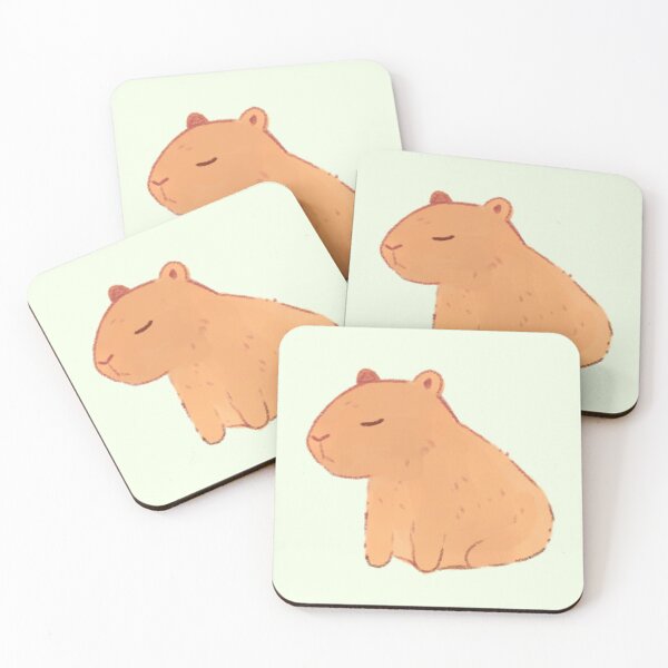 Item preview, Capybara art designed and sold by Mayarart.
