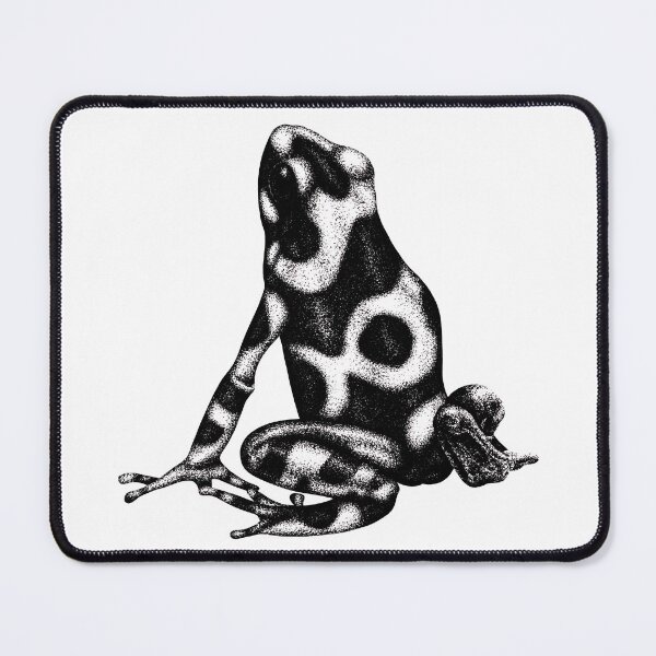 Item preview, Green and black poison frog designed and sold by LorenDowding.