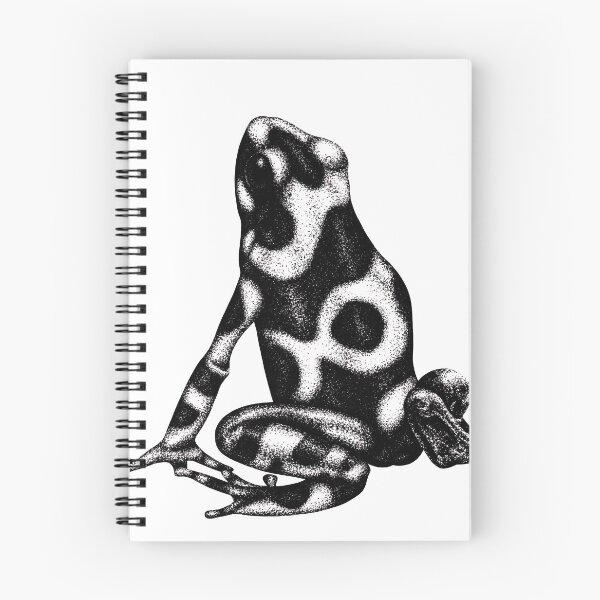 Item preview, Green and black poison frog designed and sold by LorenDowding.