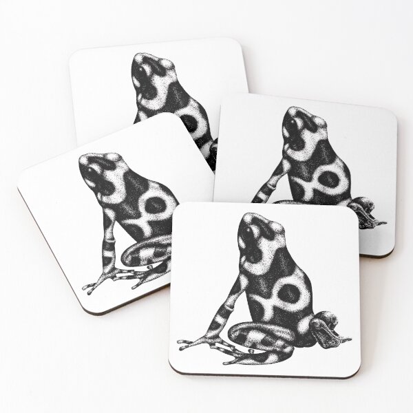 Item preview, Green and black poison frog designed and sold by LorenDowding.