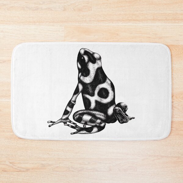 Item preview, Green and black poison frog designed and sold by LorenDowding.