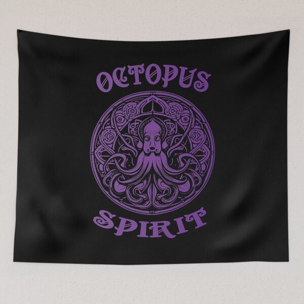 Item preview, Octopus Spirit - Violet designed and sold by Soulemotion.