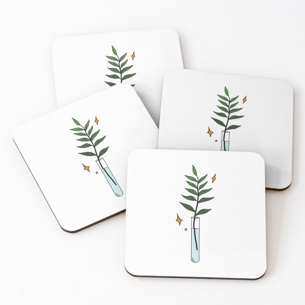 Item preview, Test Tube + Plant + Stars designed and sold by ParticleStudios.