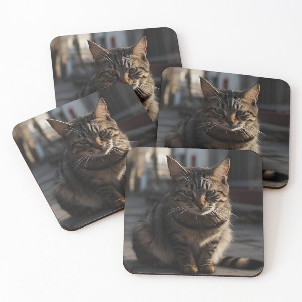 Item preview, Charming Urban Cat designed and sold by InkDazzle.