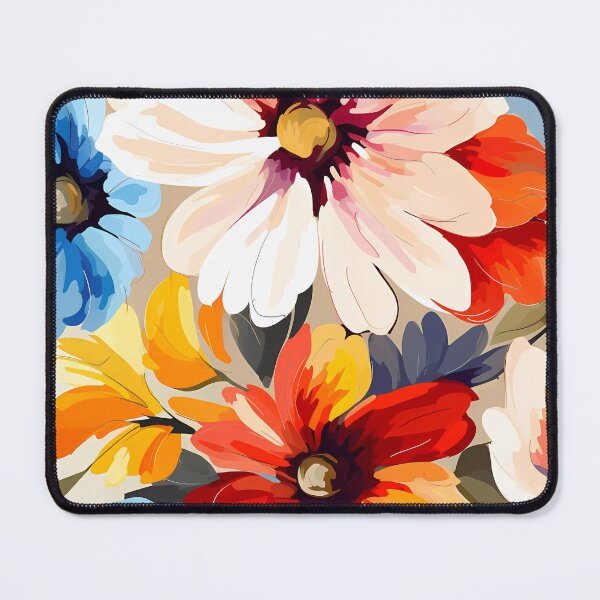 Item preview, Artistic vivid colours abstract oil painting flower 28 designed and sold by UnaWu533.