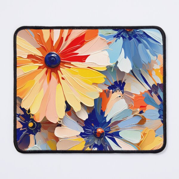 Item preview, Artistic vivid colours abstract oil painting flower 29 designed and sold by UnaWu533.