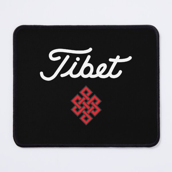 Item preview, Tibet White Script With Buddhist Symbol designed and sold by ArtofDissent.