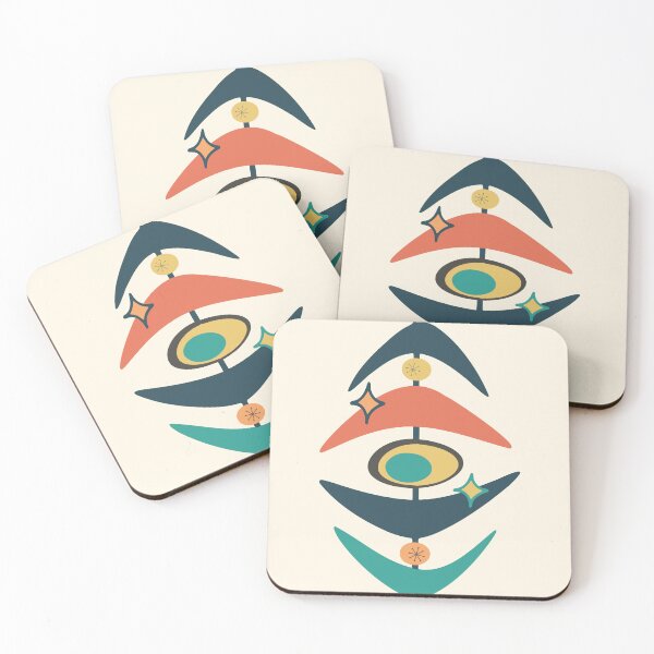 Item preview, Mid Century Atomic Abstract 16  designed and sold by trdstudio.