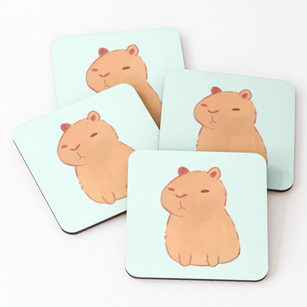 Item preview, Capybara art designed and sold by Mayarart.