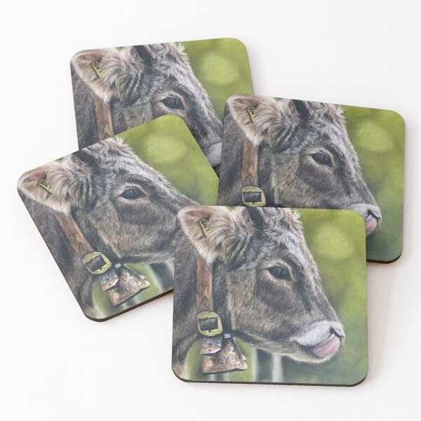 Item preview, Country cow with pastels designed and sold by NathBros.