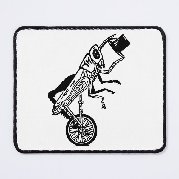 Item preview, Grasshopper on a Unicycle designed and sold by thebugladies.