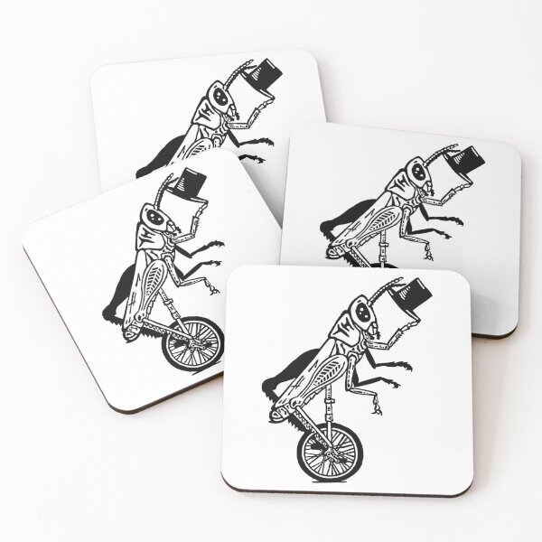 Item preview, Grasshopper on a Unicycle designed and sold by thebugladies.