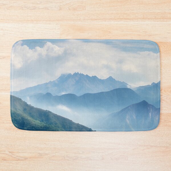 Item preview, Stunning panoramic view of mountain range digital print designed and sold by dcrc.