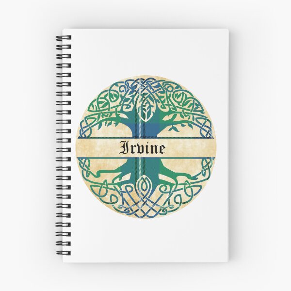 Item preview, Irvine Tree of Life Clan Scottish Surname tartan designed and sold by BagTown Clans.