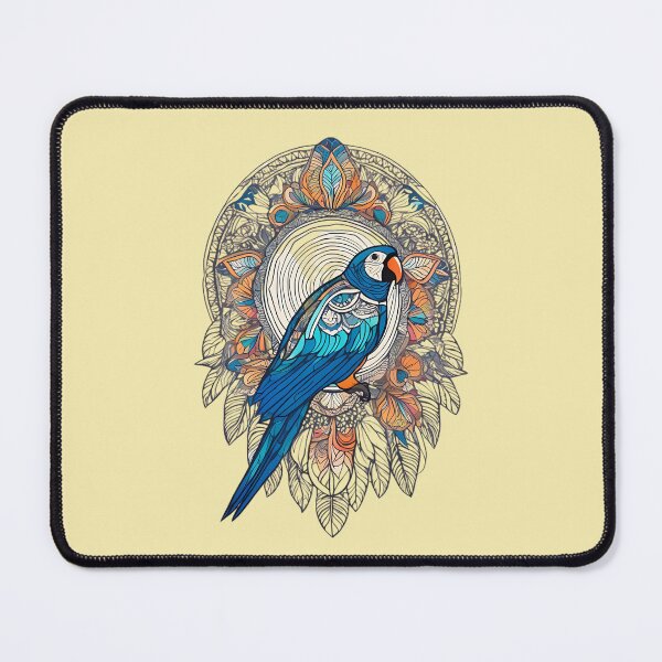 Item preview, stylish parrot designed and sold by SketchysDESIGNS.